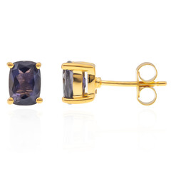 Orecchini in argento con Iolite