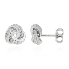 Orecchini in argento con Diamante Sale e Pepe