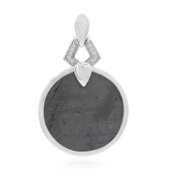 Ciondolo in argento con Meteorite Muonionalusta