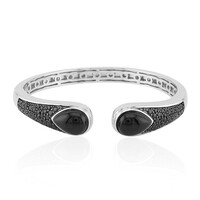 Bracciale in argento con Onice Nero