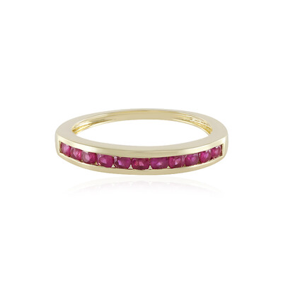 Anello in oro con Rubino