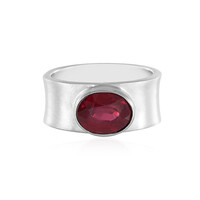 Anello in argento con Rubino Bemainty