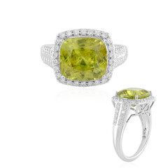 Anello in oro con Sfene Zimbabwe (AMAYANI)