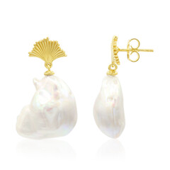 Orecchini in argento con Perla di Acqua Dolce (TPC)