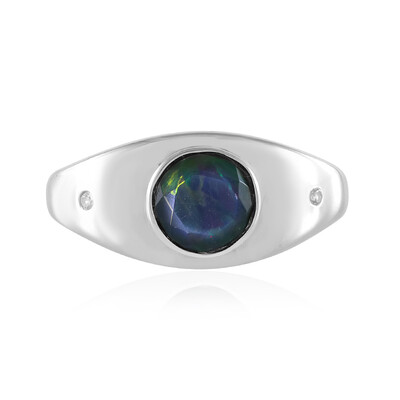 Anello in argento con Opale Mezezo