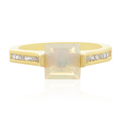 Anello in argento con Opale di Welo