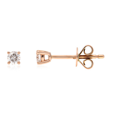 Orecchini in oro con Diamante I1 (H) (CIRARI)