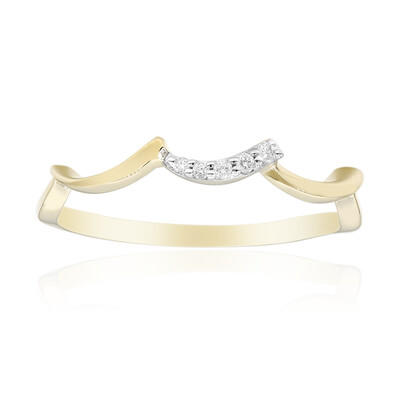 Anello in oro con Diamante SI1 (G) (Annette)