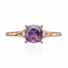 Anello in oro con Rodolite