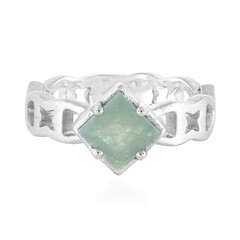 Anello in argento con Acquamarina