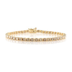 Bracciale in oro con Diamante Champagne I2 (de Melo)