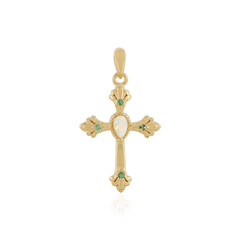 Ciondolo in argento con Opale di Welo