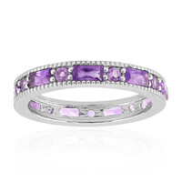 Anello in argento con Ametista