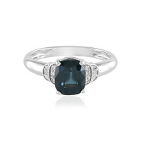 Anello in oro con Spinello Blu Cobalto Luc Yen (AMAYANI)