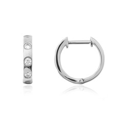 Orecchini in platino con Diamante Flawless (F) (LUCENT DIAMONDS)