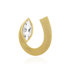 Ciondolo in argento con Quarzo Bianco