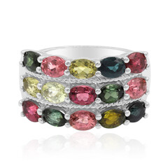 Anello in argento con Tormalina