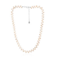 Collana in argento con Perla di Acqua Dolce (TPC)