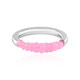 Anello in argento con Opale Rosa
