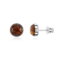 Orecchini in argento con Ambra Baltica