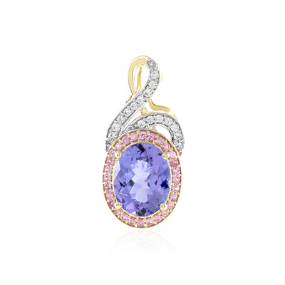 Ciondolo in oro con Tanzanite