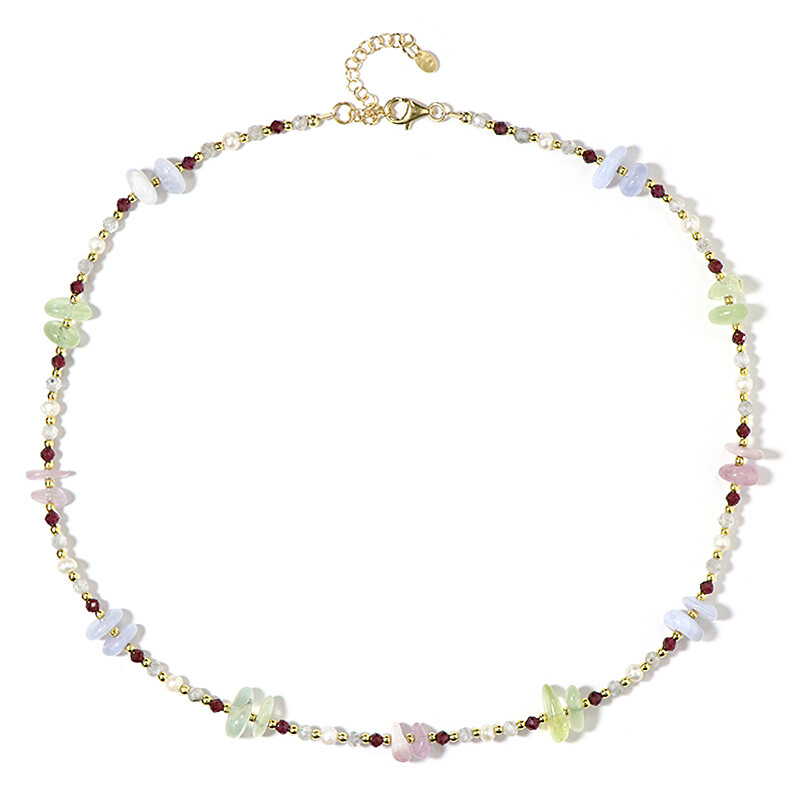 Elli Collana Donna Con Ciondolo Palma, In Argento 925 Placcato Oro - Boho Chic - 2