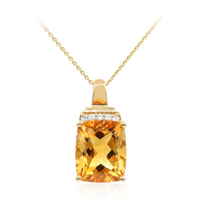 Collana in oro con Citrino (CIRARI)