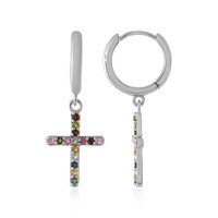 Orecchini in argento con Tormalina