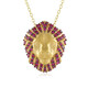 Ciondolo in argento con Rubino della Birmania (Gems en Vogue)