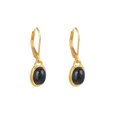 Orecchini in argento con Opale Honduras