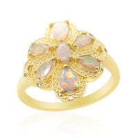 Anello in argento con Opale di Welo