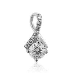 Ciondolo in platino con Diamante Flawless (F) (LUCENT DIAMONDS)
