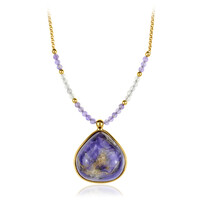 Collana in argento con Charoite