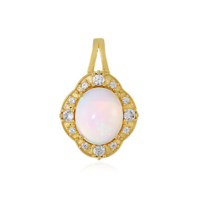 Ciondolo in argento con Opale di Welo