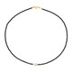 Collana in argento con Spinello Nero
