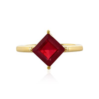 Anello in argento con Rubino del Madagascar