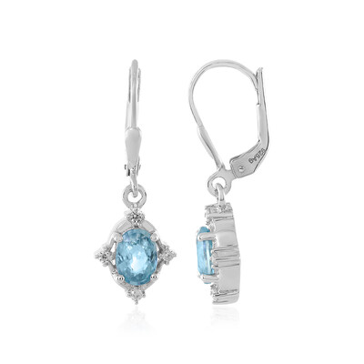 Orecchini in argento con Zircone Ratanakiri