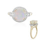 Anello in oro con Opale di Welo
