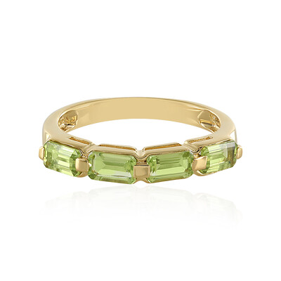 Anello in argento con Peridoto