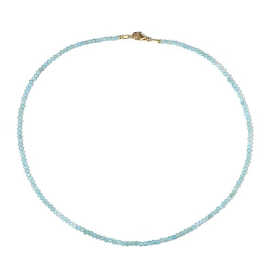 Collana in argento con Apatite Blu
