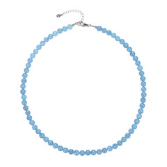 Collana in argento con Acquamarina