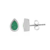 Orecchini in argento con Smeraldo Socoto