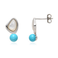 Orecchini in argento con Madreperla