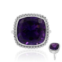 Anello in argento con Ametista del Marocco