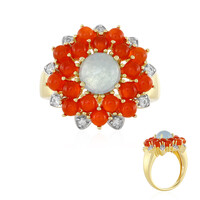 Anello in argento con Acquamarina