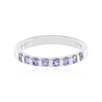 Anello in argento con Tanzanite
