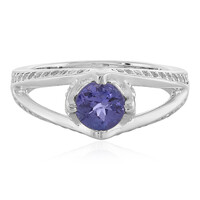 Anello in argento con Tanzanite