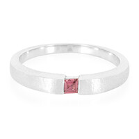 Anello da uomo in argento con Tormalina Rosa Morro Redondo