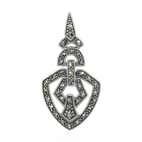Ciondolo in argento con Marcassite