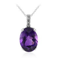 Collana in argento con Ametista del Marocco